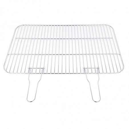 grille acier chromé