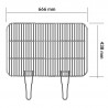 grille acier chromé