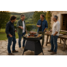 convivialité brasero de cuisson