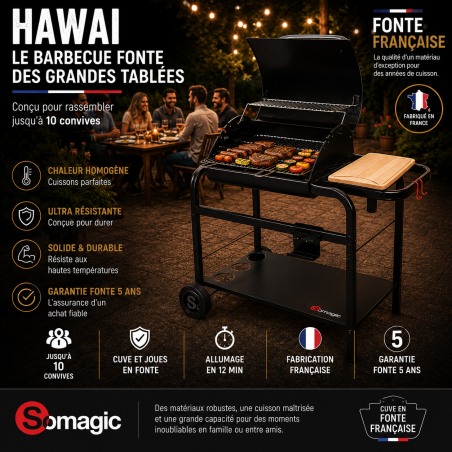 BARBECUE FONTE HAWAI