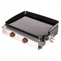 Plancha gaz à poser