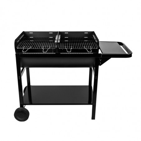 Barbecue charbon de bois Brigthon Acier Ø46cm 4-6 pers. - SOMAGIC -  Mr.Bricolage