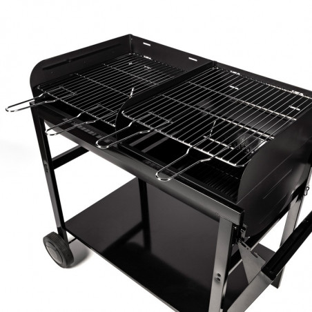 Grilles de cuisson ajustables du barbecue charbon de bois