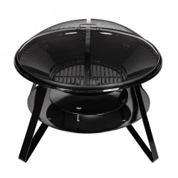 Braséro charbon de bois et bois