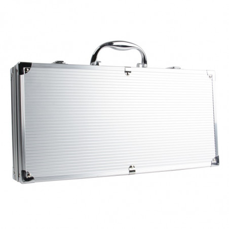 Valisette de 4 accessoires en acier inoxydable pour plancha Valisette de 4 accessoires en acier inoxydable pour plancha