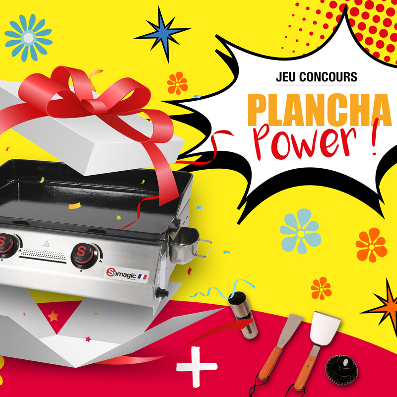 Résultat de notre jeu concours Plancha Power