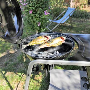 Duo de bar et daurade marinés aux épices marocaines