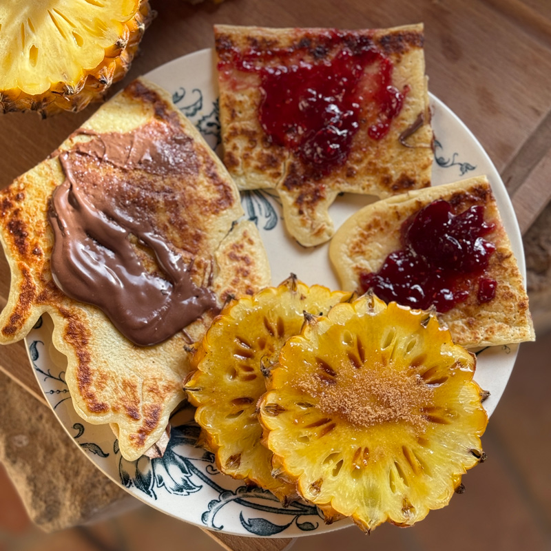 Crêpes à la plancha