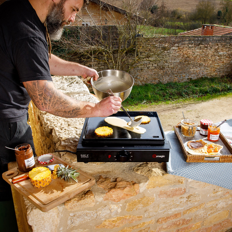 Crêpes à la plancha