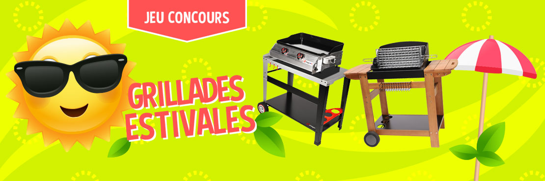 Jeu concours Grillades estivales